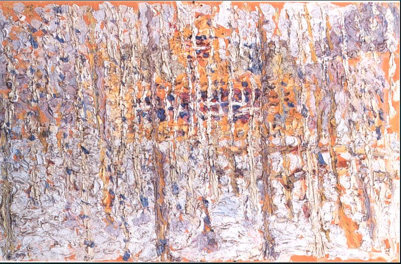 युवा घर के साथ शीतकालीन परिदृश्य - कज़िमिर मेलाविच