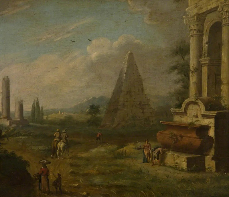 इतालवी परिदृश्य - जियोवानी पाओलो पानिनी