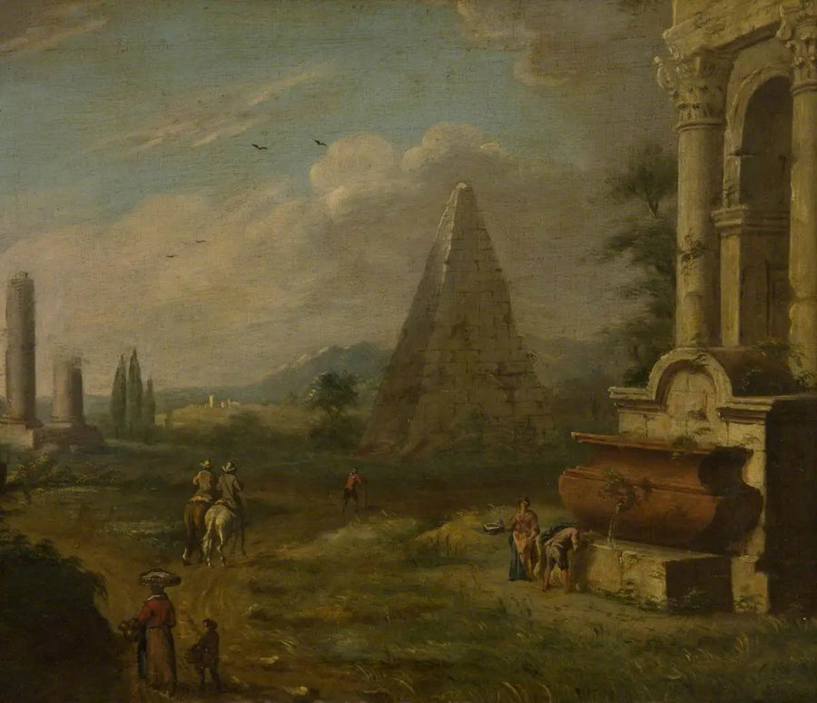 इतालवी परिदृश्य - जियोवानी पाओलो पानिनी