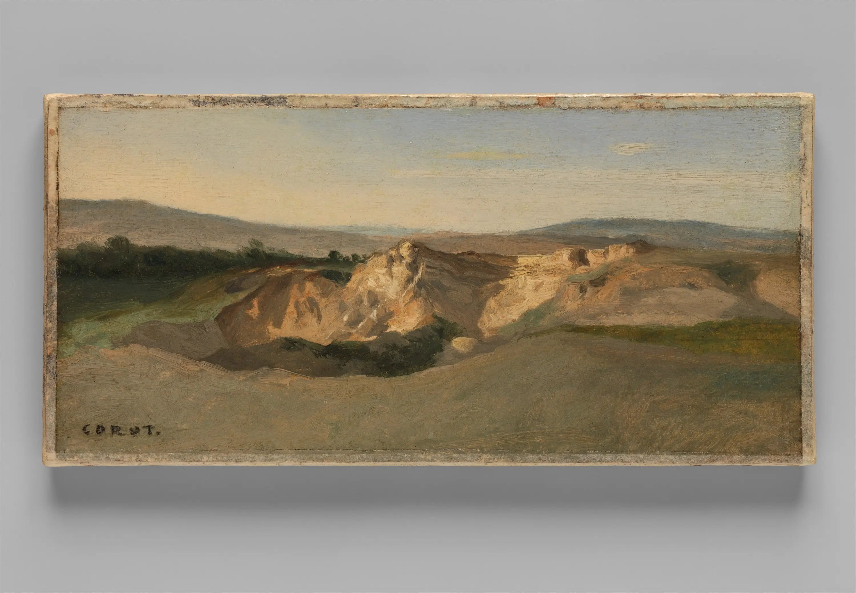 Paysage italien - Jean-Baptiste Camille Corot - Alpha Reproduction
