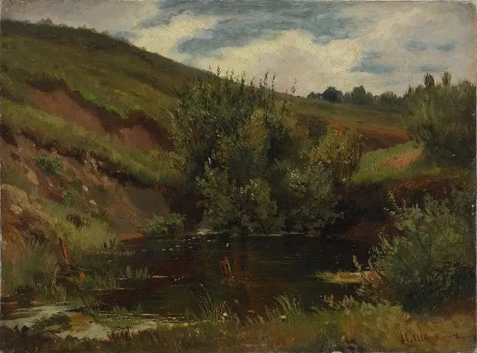 Paysage - Ivan Chichkine image 1 reproduction artisanale de tableau