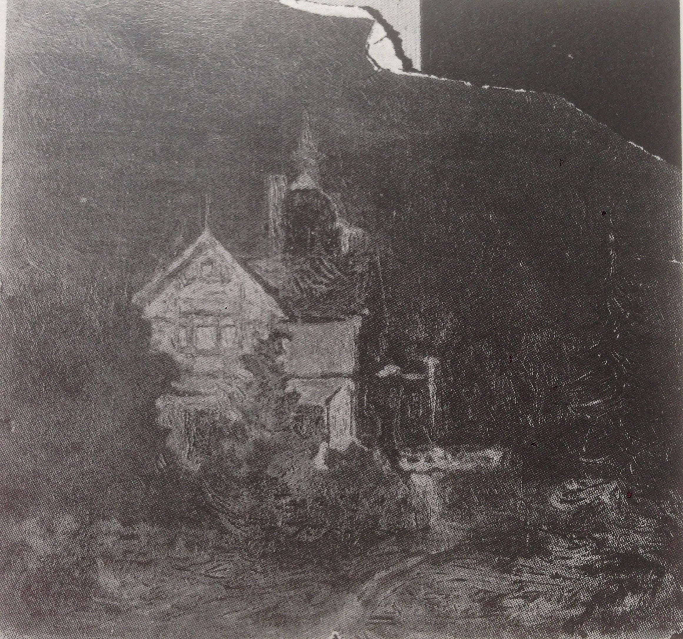 रात्रि का परिदृश्य - काज़िमिर मालेविच