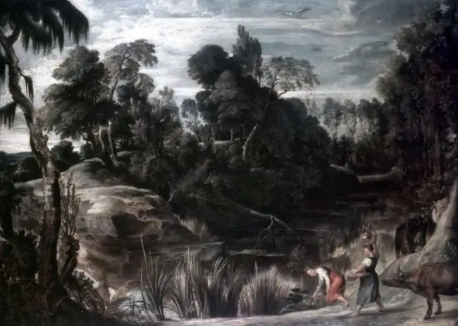 Paysage - Peter Paul Rubens image 1 copie de tableau peinte à la main