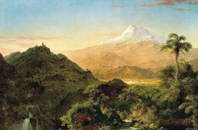 दक्षिण अमेरिकी परिदृश्य - फ्रेडरिक एडविन चर्च