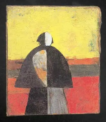 Paysan dans les champs - Kazimir Malevich - Alpha Reproduction