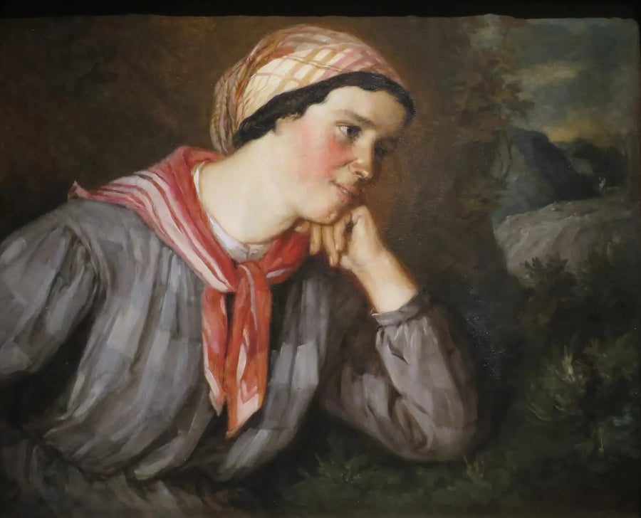 देशज महिला - Gustave Courbet