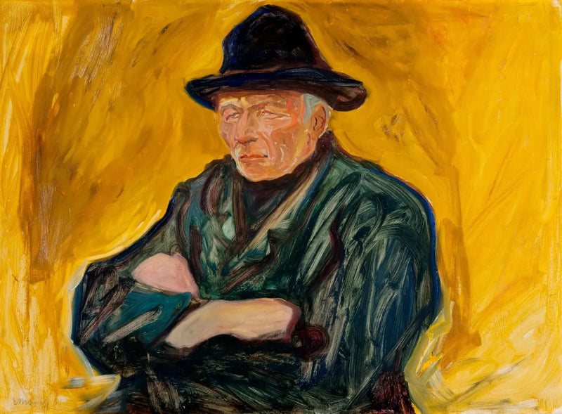 पीड़ित पीठिका पर - एडवर्ड मंक