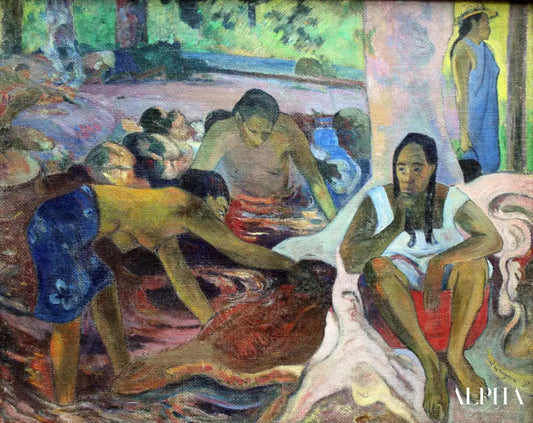 Pêcheuses de Tahiti - Paul Gauguin - Reproductions de tableaux et peintures haut de gamme