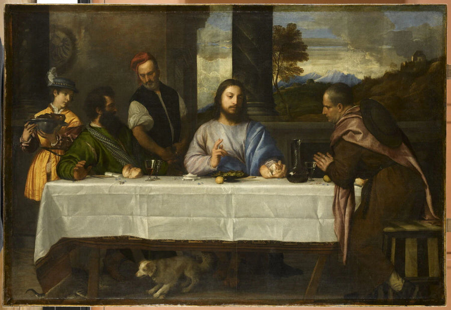 Les Pèlerins d'Emmaüs - Tiziano ou Titien