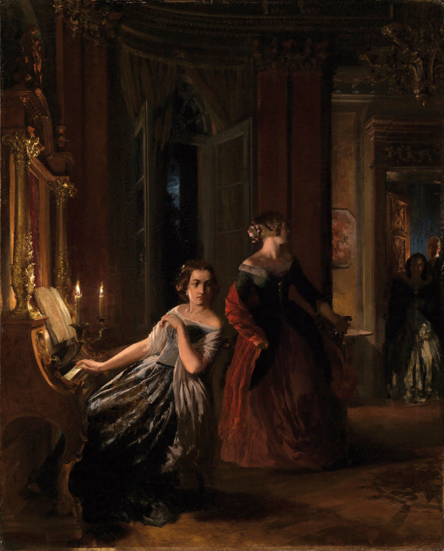 व्यवधान - एडोल्फ वॉन मेंज़ेल