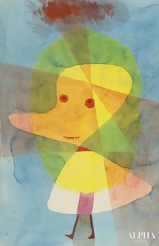 Petit fantôme de jardin - Paul Klee - Reproductions de tableaux et peintures haut de gamme