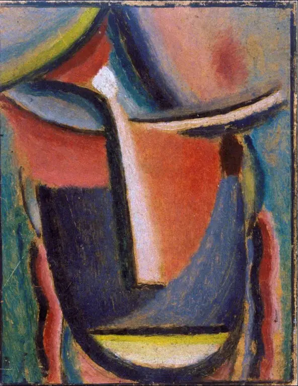 Petite tête III - Alexej von Jawlensky image 1 copie peinte à la main à l’huile