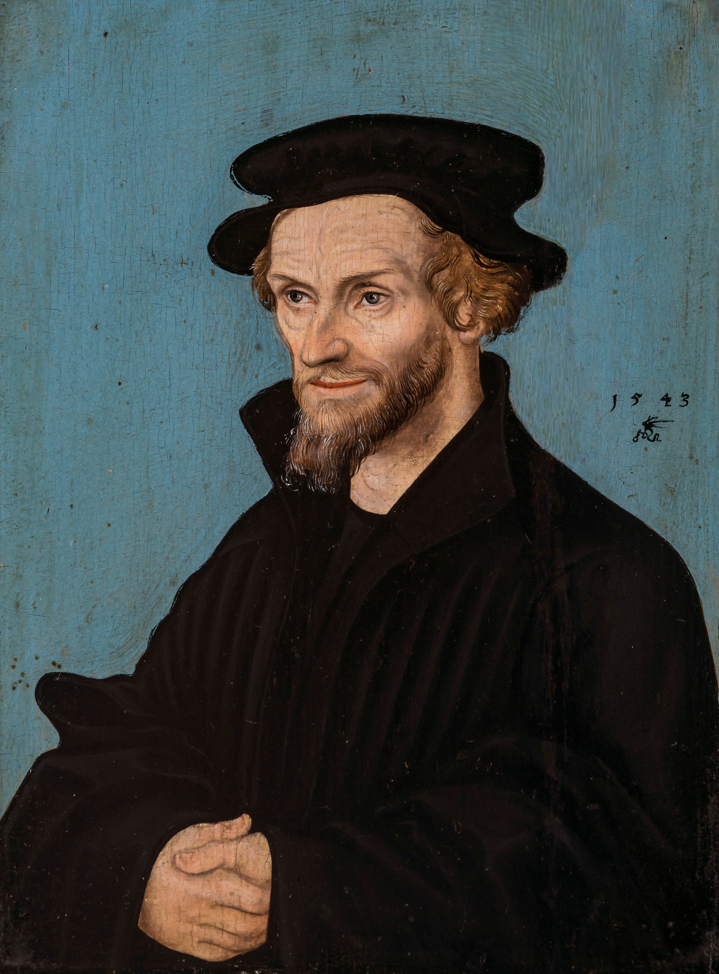 Philippe Mélanchthon - Lucas Cranach the Elder image 1 reproduction artisanale de tableau