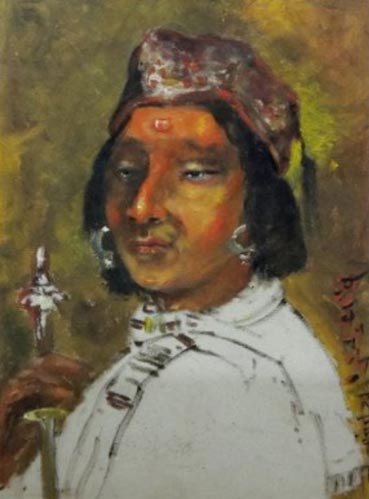 Wine, Woman and War - Abanindranath Tagore