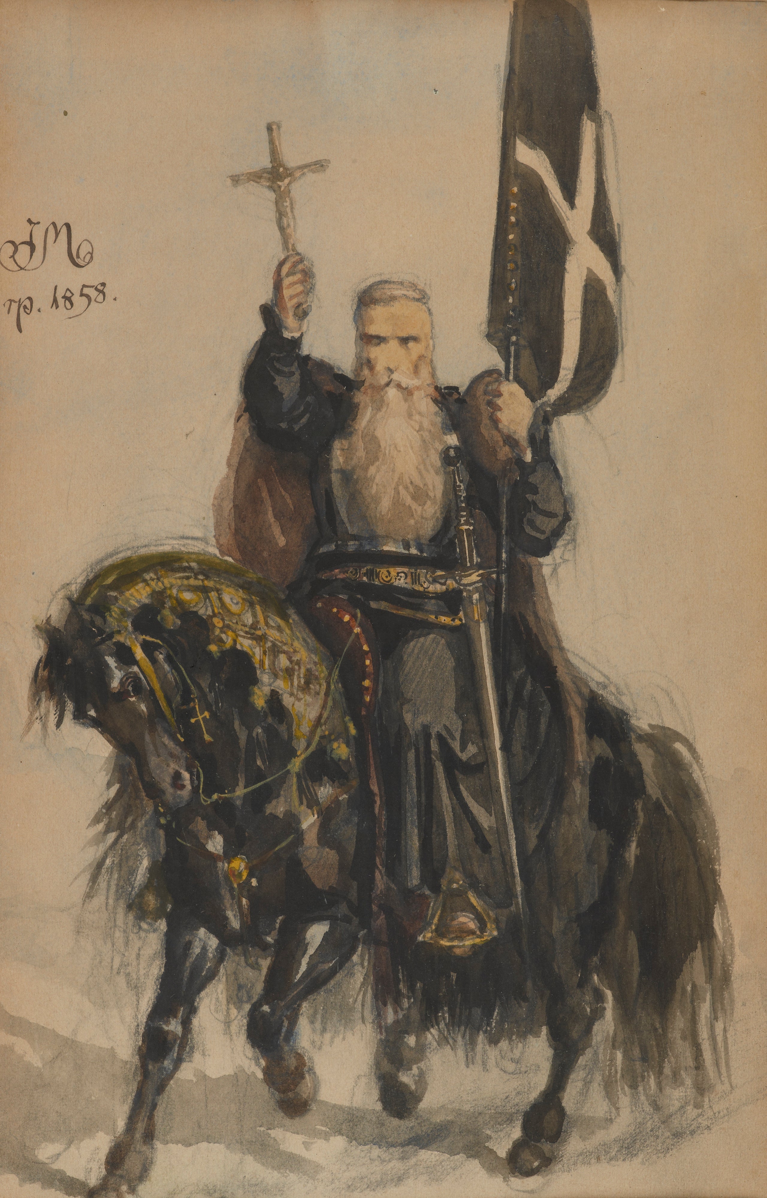 Pierre d’Amiens – Croisé - Jan Matejko - Alpha Reproduction