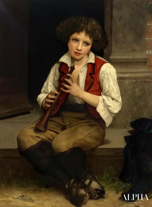 Pifferaro - William Bouguereau - Reproductions de tableaux et peintures haut de gamme