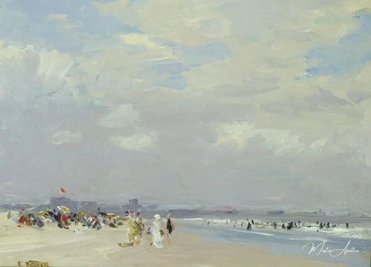 Rockaway Beach - Edward Henry Potthast - Reproductions de tableaux et peintures haut de gamme