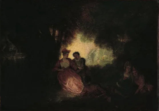 गर्मियों का आनंद - Antoine Watteau