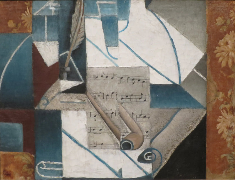 प्लूम और पाइप - जुआन ग्रिस