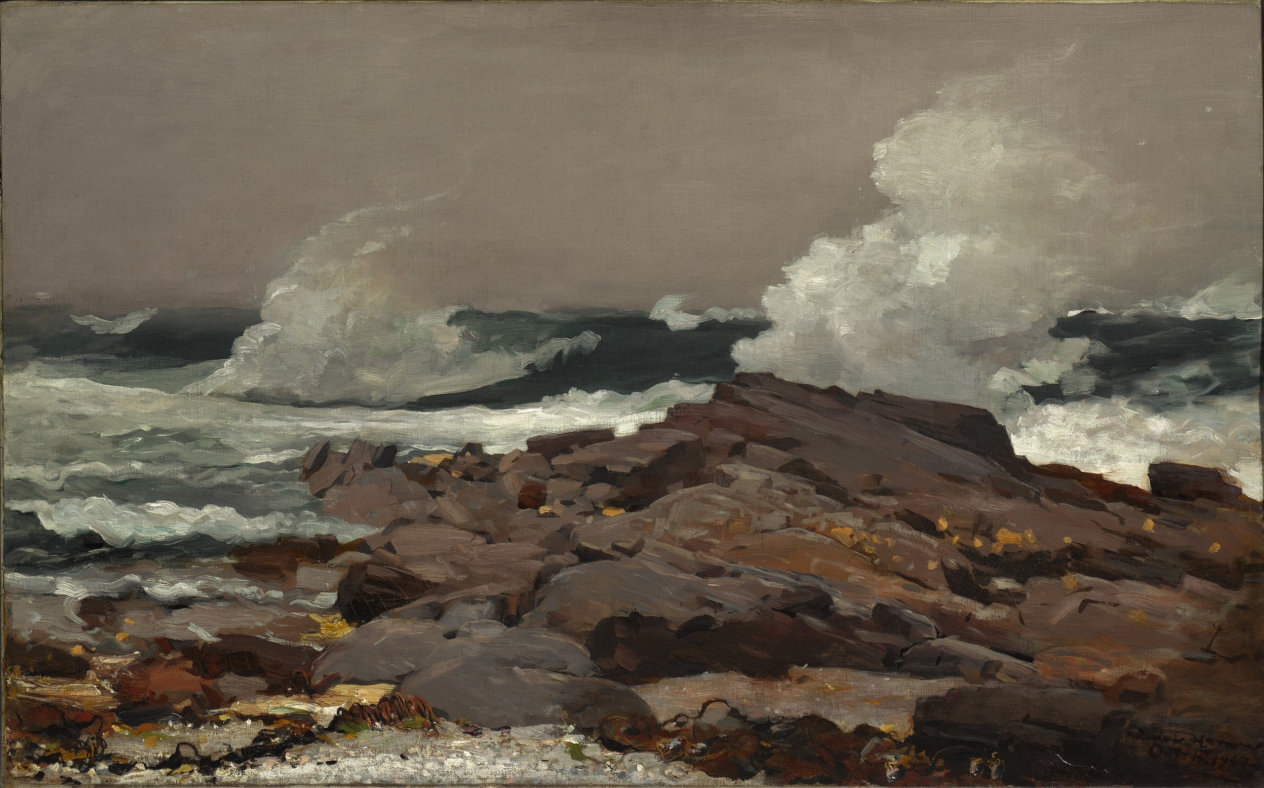 Pointe Est - Winslow Homer image 1 reproduction de peinture à l’huile