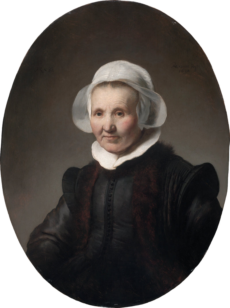 62 वर्षीय महिला का चित्र, शायद Aeltje Pietersdr Uylenburgh - Rembrandt
