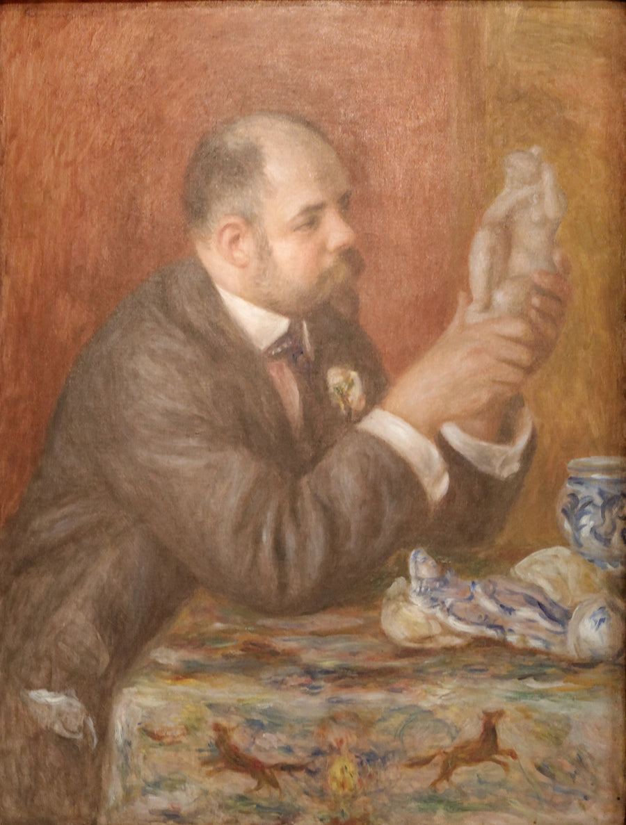 Portrait d’Ambroise Vollard, Renoir 1908 – reproduction peinture à l’huile sur toile