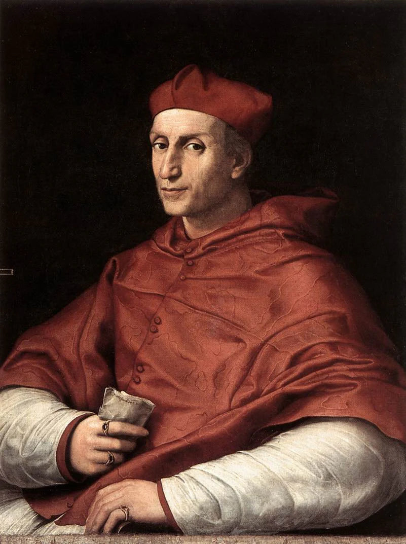 Portrait du cardinal Bibbiena - Raphaël Sanzio