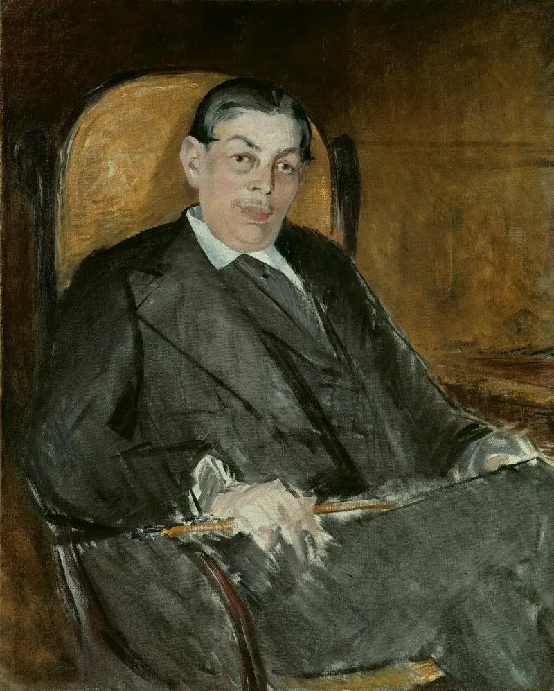 अल्बर्ट वोल्फ का चित्र - Édouard Manet