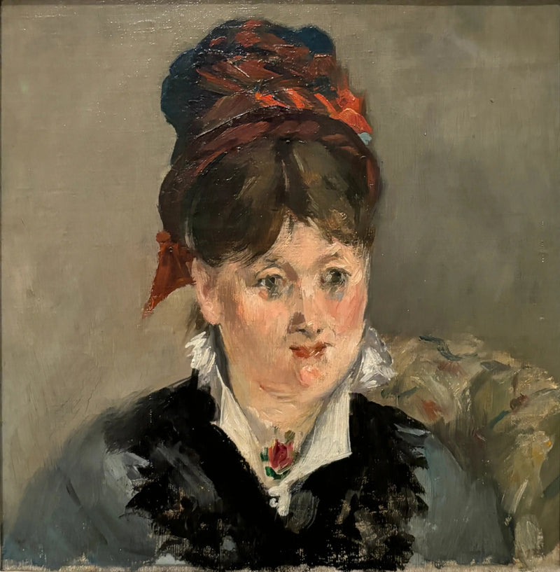ऐलिस लेगूवे का चित्र एक कुर्सी में - Édouard Manet