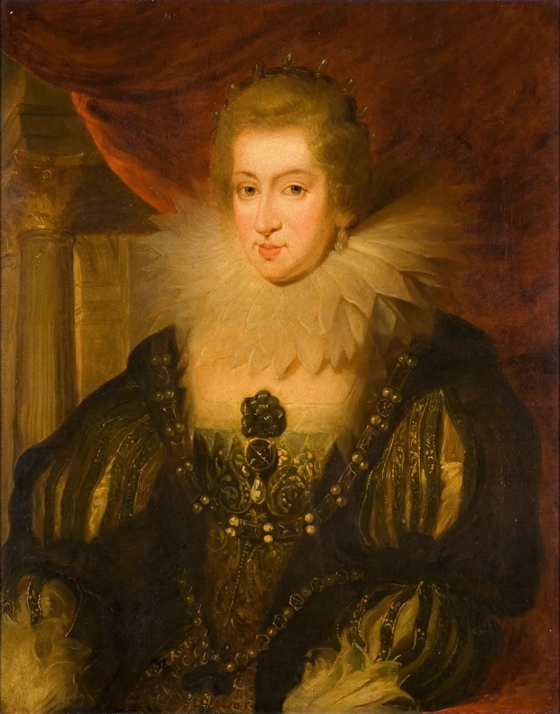 एन ड'ऑट्रिचे का पोर्ट्रेट - Antoine van Dyck
