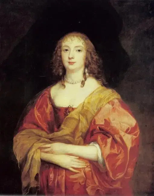 एन कैर का पोर्ट्रेट, लेडी रसेल, बडफोर्ड की काउंटेस (1615-1684), लगभग 1639 - एंटोनी वैन डाइक