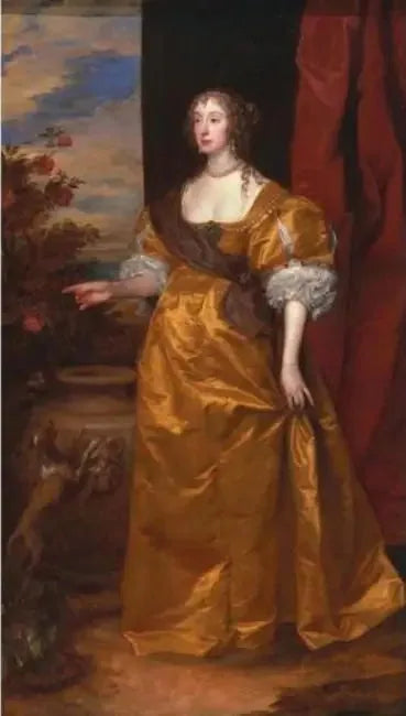 एन किलिग्रू का पोर्ट्रेट (1607-1641), जॉर्ज किर्क की पत्नी - Antoine van Dyck