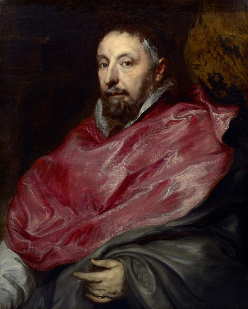 गांध के बिशप Antoine Triest का पोर्ट्रेट (1576–1655) - Antoine van Dyck