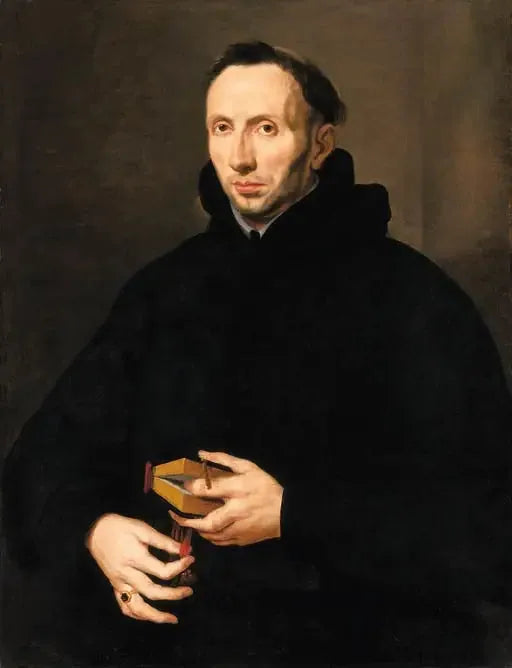 Antonius de Roore (1577-1655) का पोर्ट्रेट, ब्रसेल्स के पास ऑगस्टिनियन मठ के प्रियोर - पीटर पॉल रूबेंस