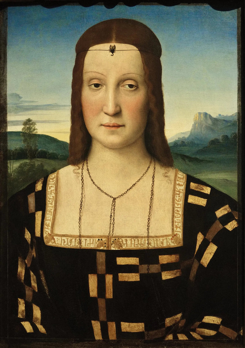 एलीज़ाबेत्ता गोंज़ागा का चित्र - राफेल सैंज़ियो