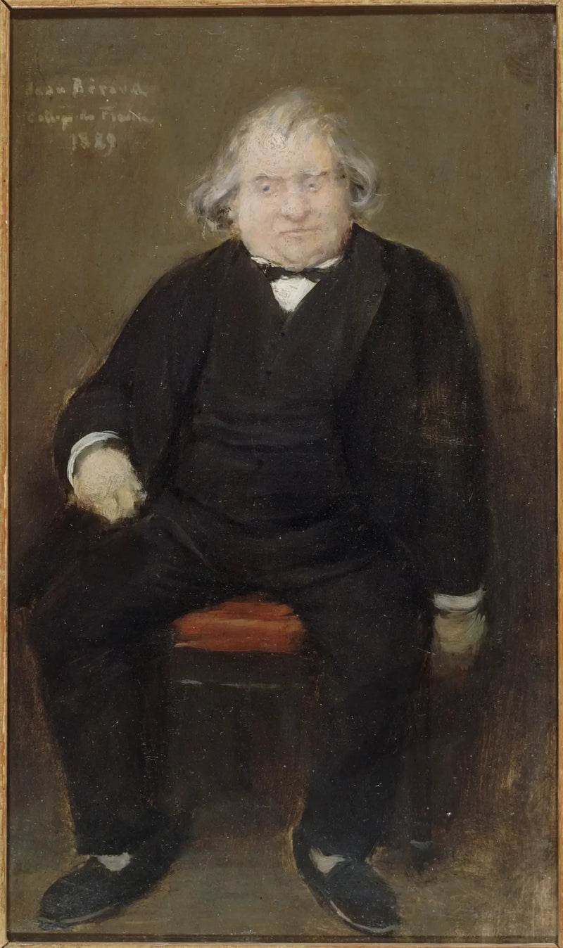 एर्नेस्ट रेनान (1823-1892), दार्शनिक का पोर्ट्रेट - जीन बेरौ