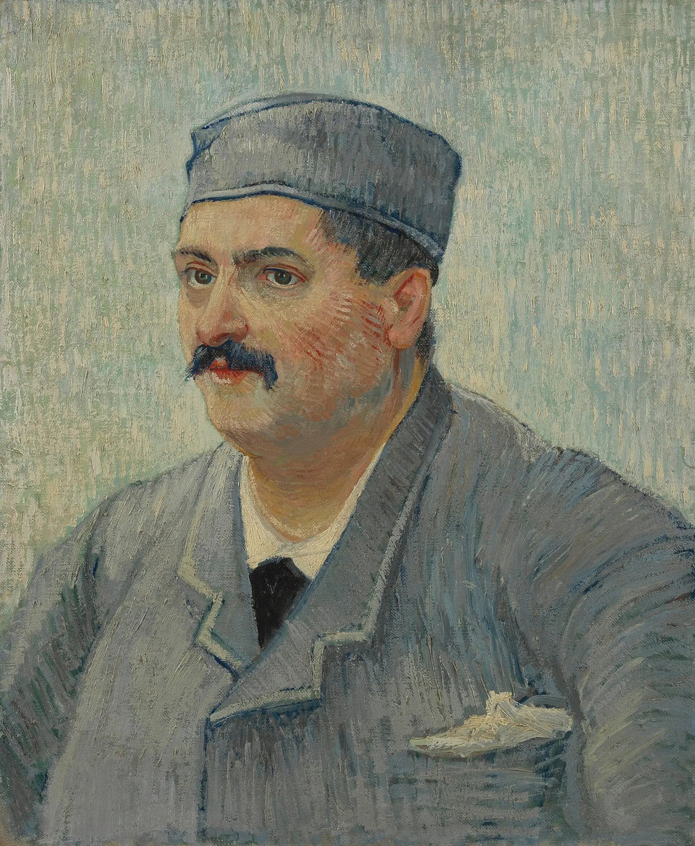 Portrait d'Etienne-Lucien Martin - Vincent van Gogh image 1 copie peinte à la main à l’huile