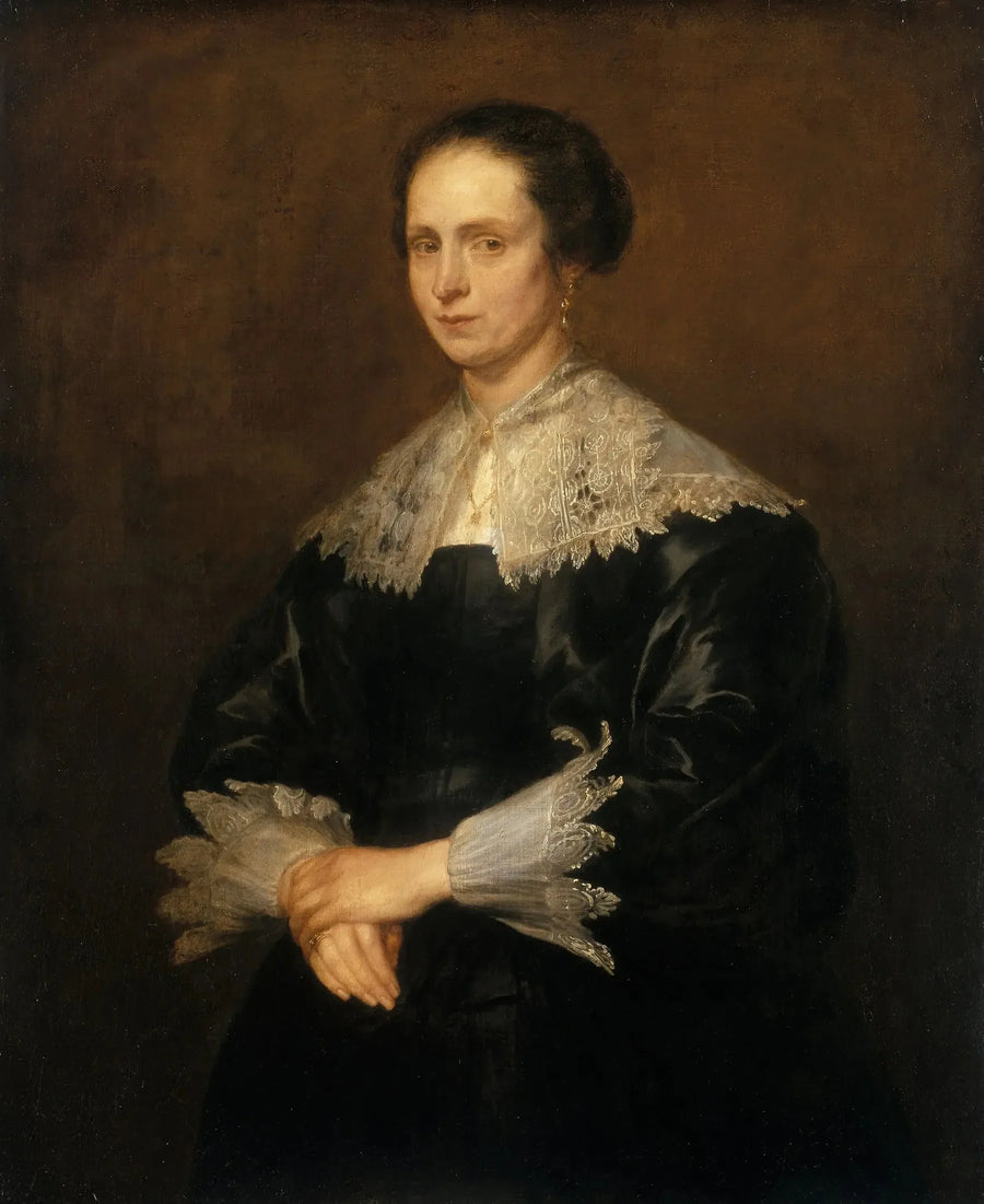 हेलène Tromper Du Bois का पोर्ट्रेट - Antoine van Dyck