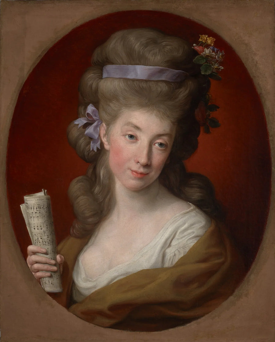 इज़ाबेला née Lubomirska का पोर्ट्रेट, इग्नासी पोतोकी की पत्नी (1755-1783) - पोंपेओ बाटोनी