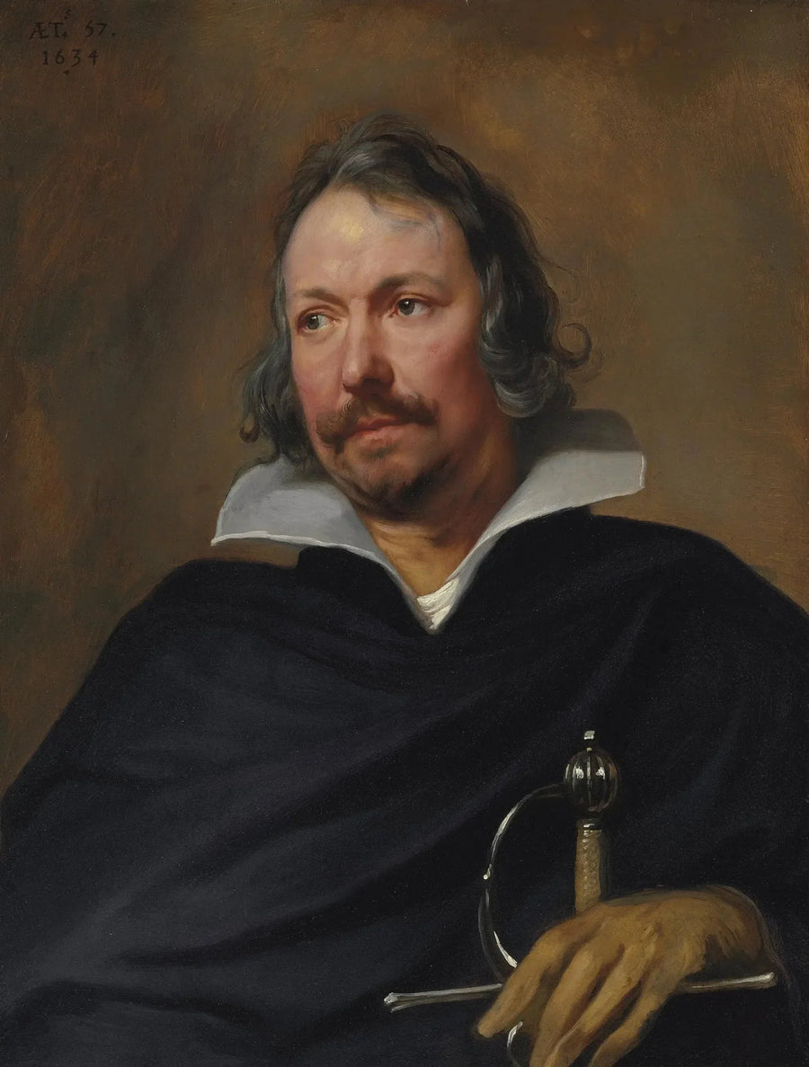एक घुड़सवार का पोर्ट्रेट - Antoine van Dyck