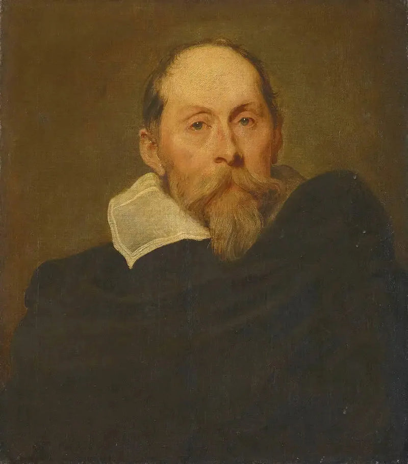 सुनहरे दाढ़ी वाले एक पुरुष का पोर्ट्रेट - Antoine van Dyck