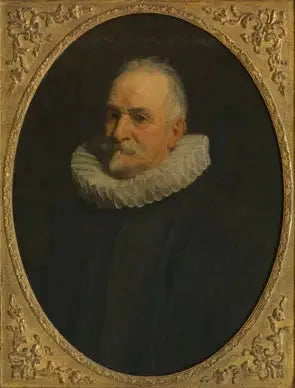 एक बुजुर्ग पुरुष का पोर्ट्रेट, - Antoine van Dyck