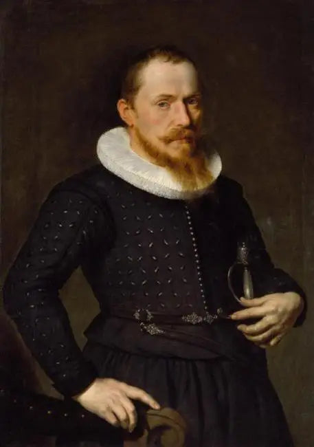 Portrait d'un homme avec une épée - Peter Paul Rubens image 1 copie de tableau peinte à la main