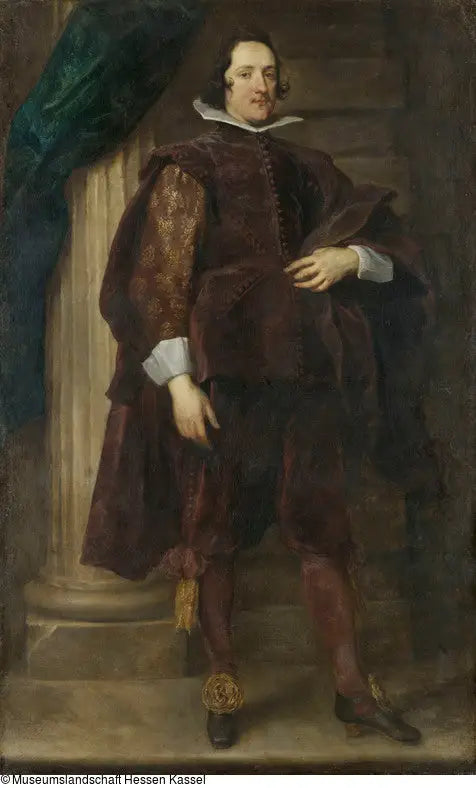 एक स्पेनिश आदमी का पोर्ट्रेट - Antoine van Dyck