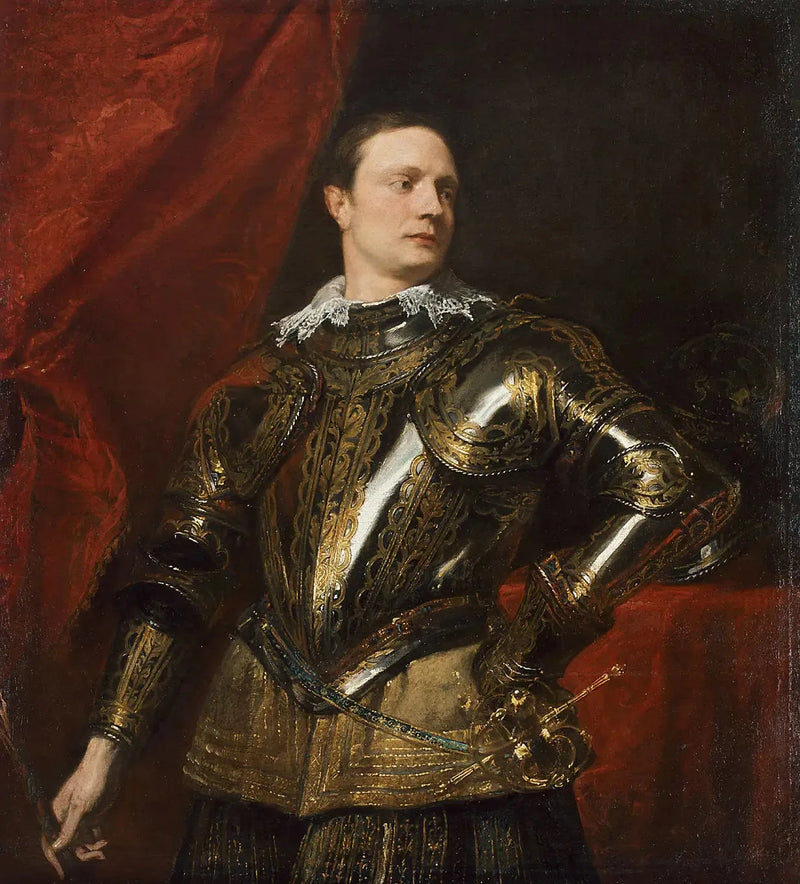 एक युवा जनरल का पोर्ट्रेट - Antoine van Dyck
