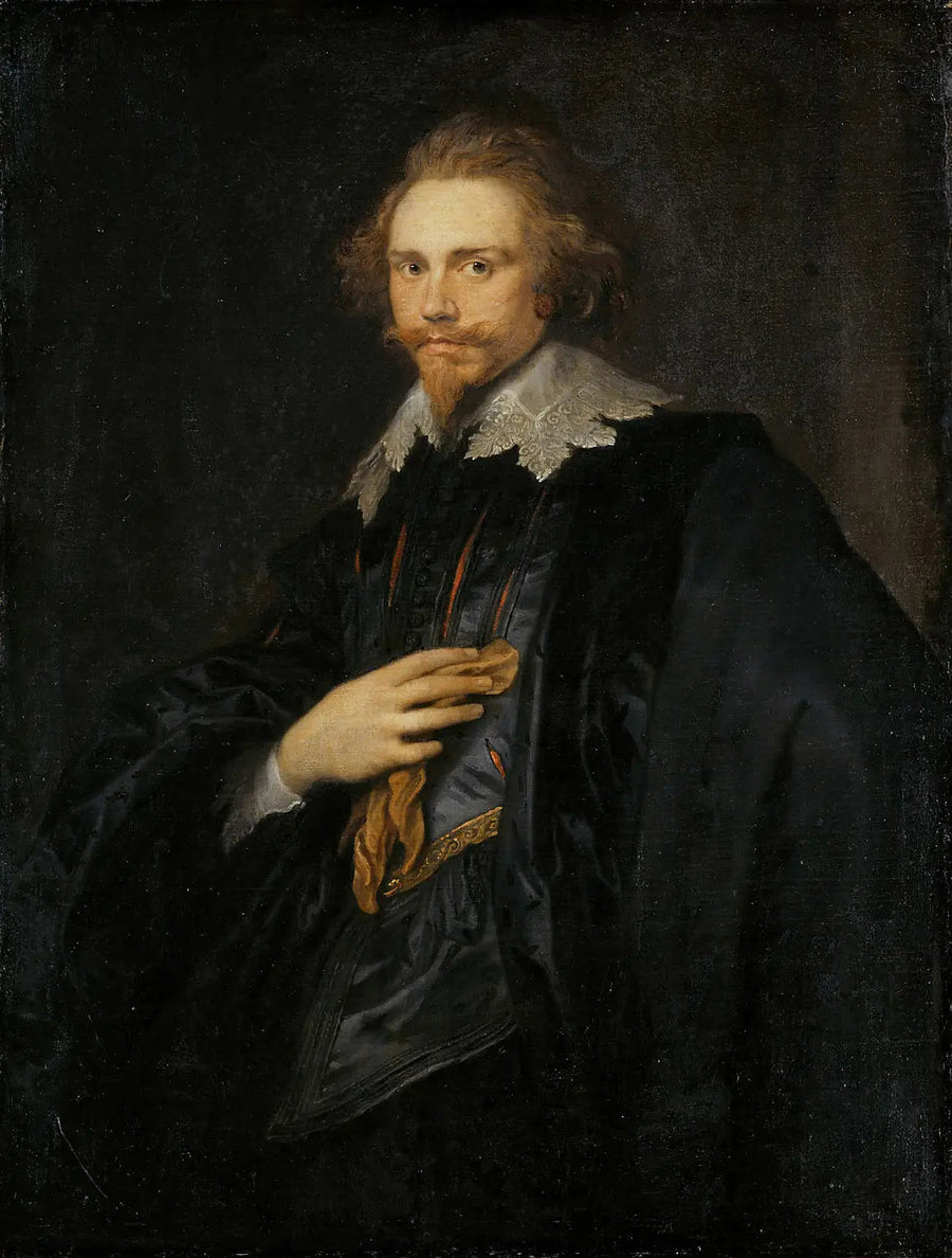 एक युवा पुरुष का पोर्ट्रेट - Antoine van Dyck