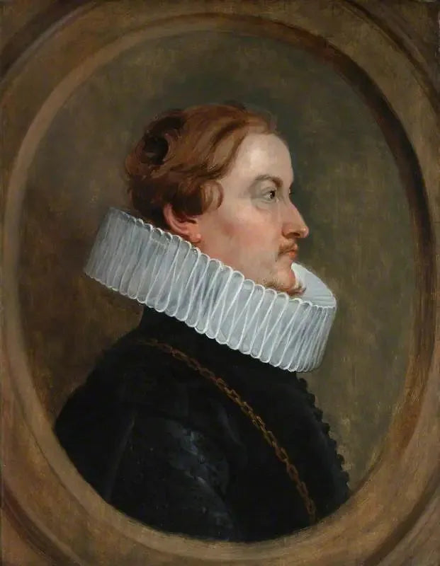 अज्ञात « Schepen » का पोर्ट्रेट (ब्रुसेल्स के न्यायाधीश) - Antoine van Dyck