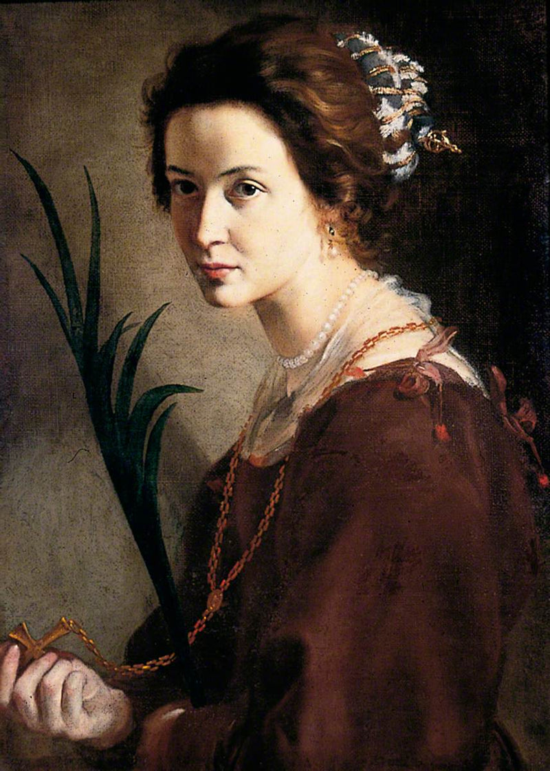 एक अनजान महिला का पोर्ट्रेट सेंट एलिजाबेथ में - अलोंसो कैनो