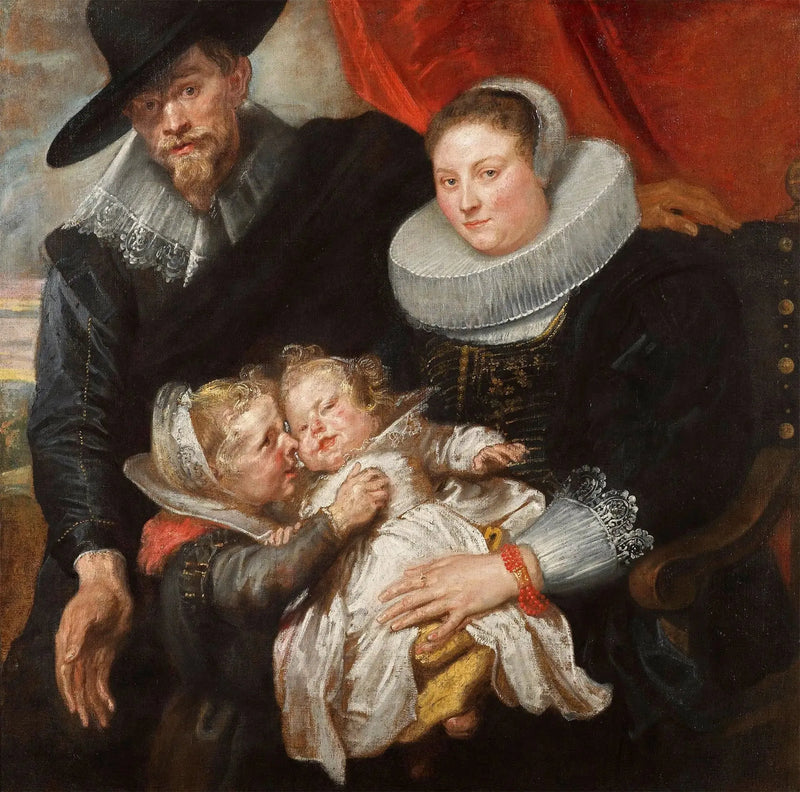 एक परिवार का पोर्ट्रेट - Antoine van Dyck
