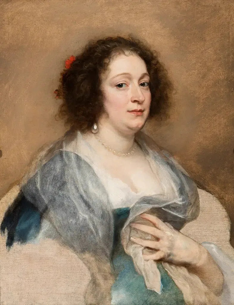 एक महिला का पोर्ट्रेट - Antoine van Dyck
